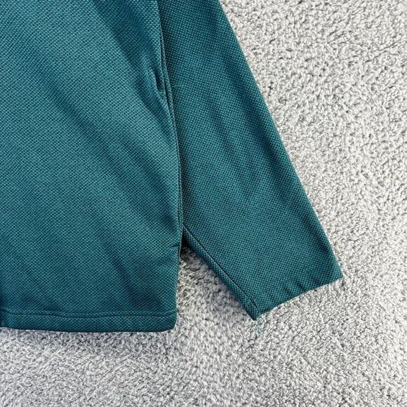 Callaway Golf Sweater Men's Large Blue 1/4 Zip Pullover Embroidered Logo Jumper - Picture 2 of 10